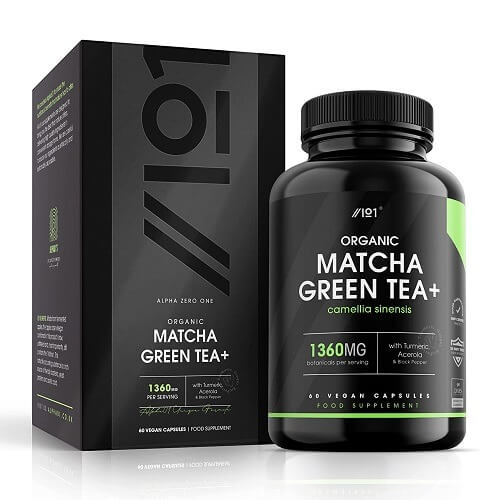 MATCHA ROHELISE TEE EKSTRAKT 500 mg 60 kapslit 1 2 kuu jagu