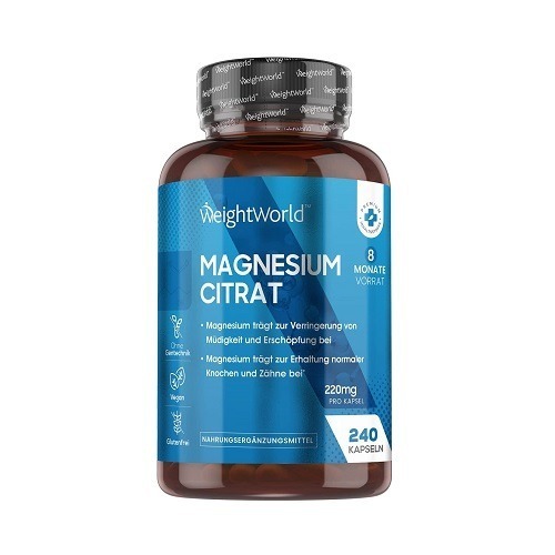 MAGNEESIUM, 220 mg, 240 kapslit, 8 kuu jagu