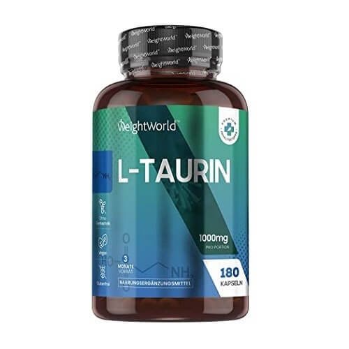 TAURIIN, 500 mg, 180 kapslit, 3 kuu jagu