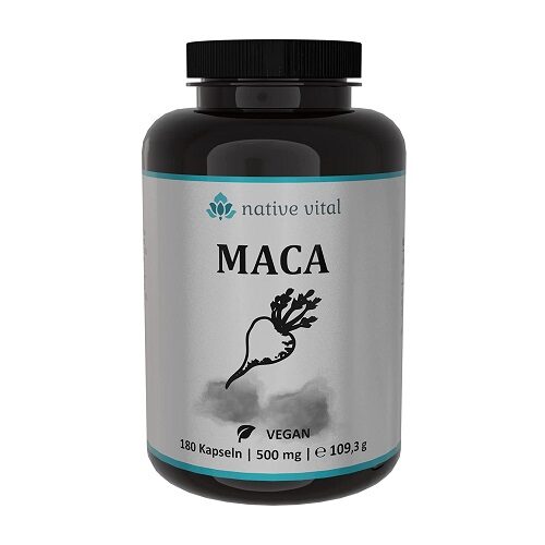 MACA 500 mg 180 kapslit 3 6 kuu jagu