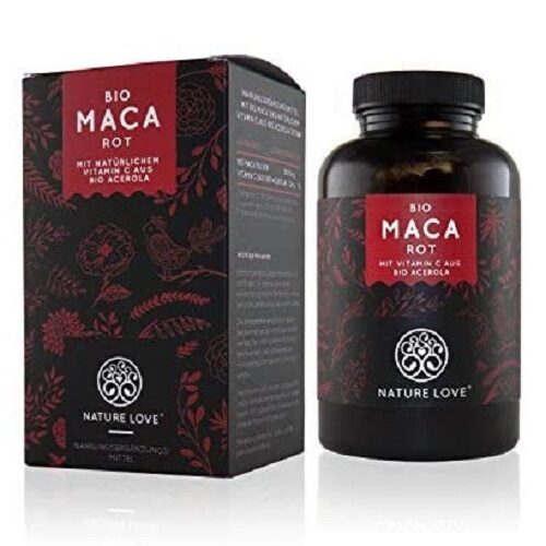 MACA punane 3000 mg 180 kapslit 15 3 kuu jagu