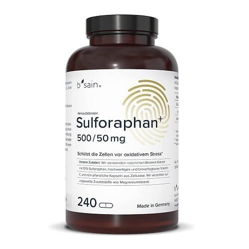 SULFORAFAAN/BROKOLI EKSTRAKT 50/500 mg, 240 kapslit, 4 kuu jagu