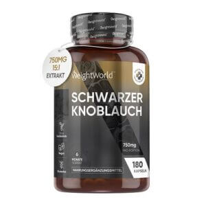 MUST KUUSLAUK 750 mg 180 kapslit 6 kuu jagu