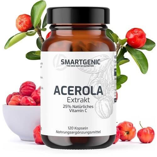 ACEROLA hapu kirss 400 mg 120 kapslit 1 3 kuu jagu
