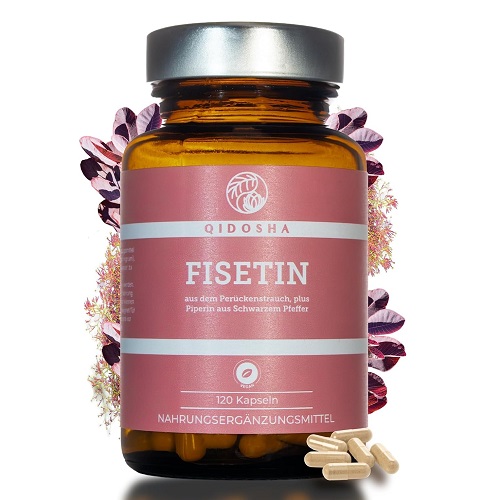 Fisetiin 100 mg 120 kapslit – fisetiini sisaldav flavonoidne toidulisand igapäevaseks kasutamiseks