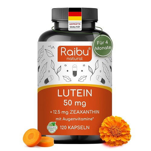 Luteiin 50 mg 120 kapslit – luteiini sisaldav toidulisand igapäevaseks kasutamiseks