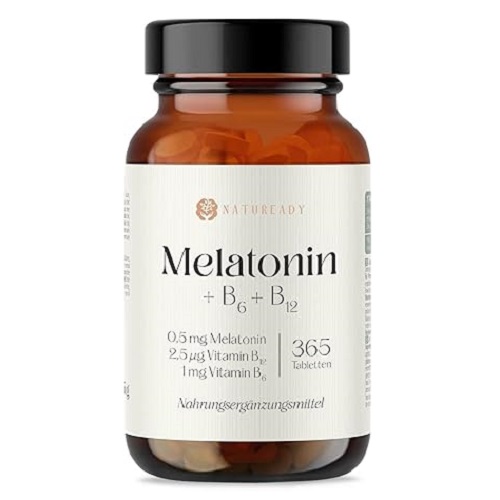 Melatoniin 0,5 mg 365 tabletti – melatoniini sisaldav toidulisand uinumise aja lühendamiseks