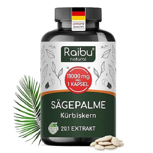 Saw Palmetto ekstrakt 550 mg 120 kapslit – hariliku saepalmi ekstrakti sisaldav taimne toidulisand